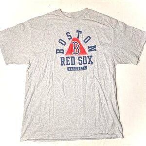 MLB BOSTON RED SOX BASEBALL GRAY T-SHIRT Men’s XL Genuine Merchandise Cotton